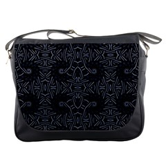 Dark Ethnic Sharp Pattern Messenger Bags by dflcprints