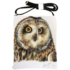 Owl Gifts Shoulder Sling Bag by ArtByThree