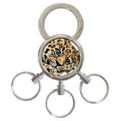 Jaguar Cub 3-ring Key Chains