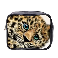 Jaguar Cub Mini Toiletries Bag 2-side by ArtByThree