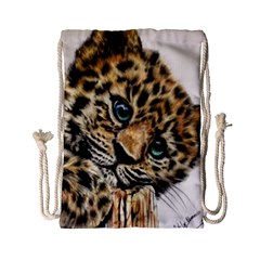 Jaguar Cub Drawstring Bag (small) by ArtByThree