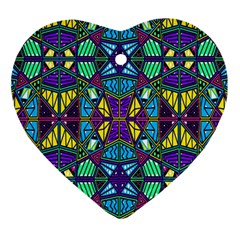 P 841 Heart Ornament (two Sides) by ArtworkByPatrick