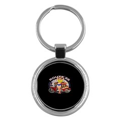 Route 66 Key Chains (round)  by ArtworkByPatrick