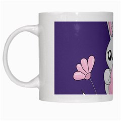 Easter Bunny  White Mugs