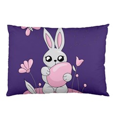 Easter Bunny  Pillow Case (two Sides) by Valentinaart