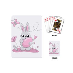 Easter Bunny  Playing Cards (mini)  by Valentinaart