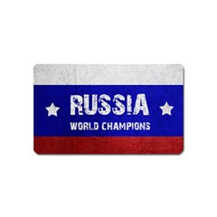 Football World Cup Magnet (name Card) by Valentinaart