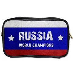 Football World Cup Toiletries Bags by Valentinaart