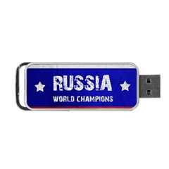 Football World Cup Portable Usb Flash (one Side) by Valentinaart