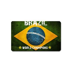 Football World Cup Magnet (name Card) by Valentinaart