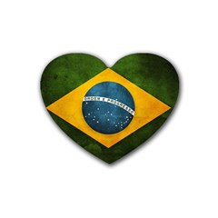 Football World Cup Rubber Coaster (heart)  by Valentinaart