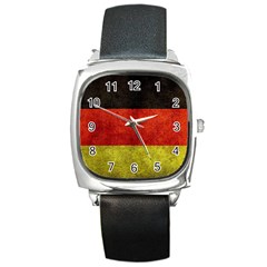 Football World Cup Square Metal Watch by Valentinaart