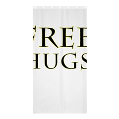 Freehugs Shower Curtain 36  X 72  (stall)  by cypryanus