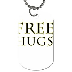 Freehugs Dog Tag (two Sides) by cypryanus