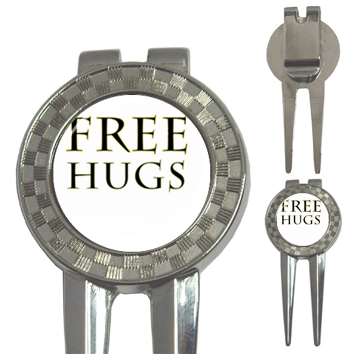 Freehugs 3-in-1 Golf Divots