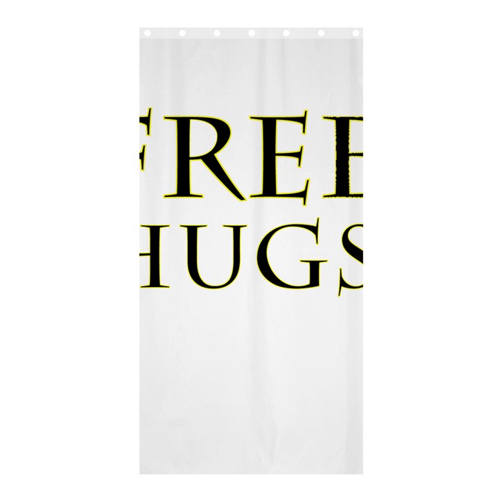 Freehugs Shower Curtain 36  x 72  (Stall) 