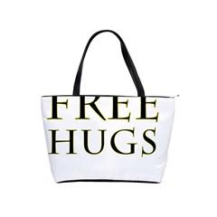 Freehugs Shoulder Handbags by cypryanus