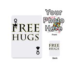 Freehugs Playing Cards 54 (Mini)  Front - SpadeQ