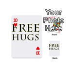 Freehugs Playing Cards 54 (Mini)  Front - Heart10