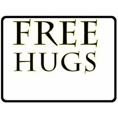 Freehugs Fleece Blanket (large) 