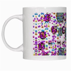 Alien Sweet As Candy White Mugs by pepitasart