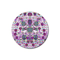 Alien Sweet As Candy Rubber Coaster (round)  by pepitasart