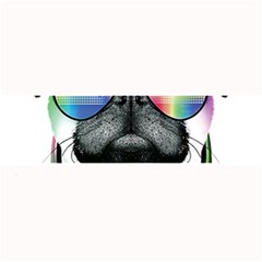 Dj Pug Cool Dog Large Bar Mats