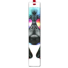 Dj Pug Cool Dog Large Book Marks by alexamerch