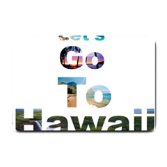 Hawaii Small Doormat  by Howtobead