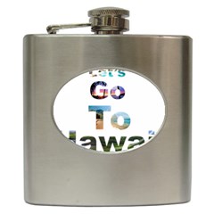 Hawaii Hip Flask (6 Oz) by Howtobead