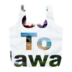 Hawaii Full Print Recycle Bags (l)  by Howtobead