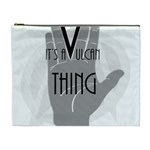 It s A Vulcan Thing Cosmetic Bag (XL) Front