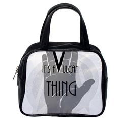 It s A Vulcan Thing Classic Handbags (one Side) by Howtobead