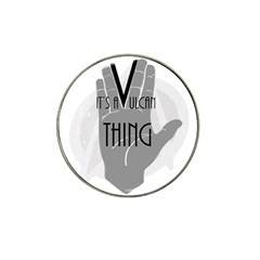 Vulcan Thing Hat Clip Ball Marker (10 Pack) by Howtobead