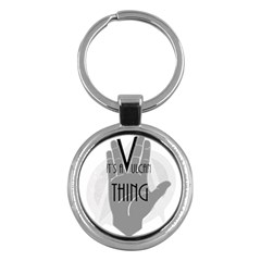 Vulcan Thing Key Chains (round)  by Howtobead