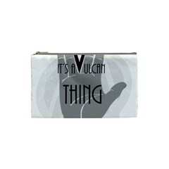 Vulcan Thing Cosmetic Bag (small)  by Howtobead