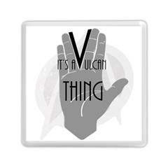 Vulcan Thing Memory Card Reader (square)  by Howtobead