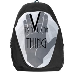 Vulcan Thing Backpack Bag by Howtobead