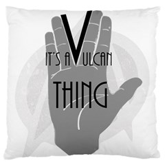 Vulcan Thing Standard Flano Cushion Case (two Sides) by Howtobead