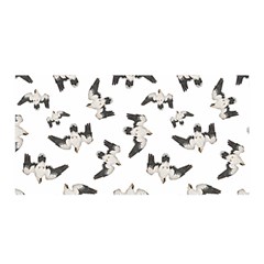 Birds Pattern Photo Collage Satin Wrap by dflcprints