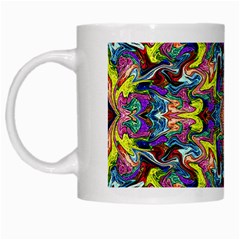 Pattern-12 White Mugs