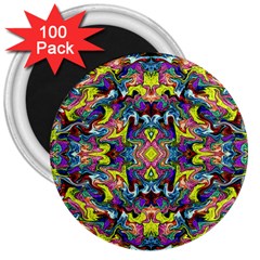 Pattern-12 3  Magnets (100 Pack)