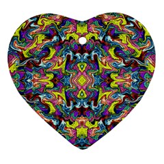 Pattern-12 Heart Ornament (two Sides)