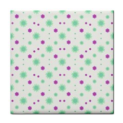 Stars Motif Multicolored Pattern Print Face Towel by dflcprints