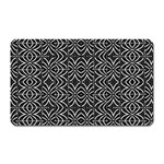 Black And White Tribal Print Magnet (Rectangular) Front