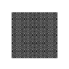 Black And White Tribal Print Satin Bandana Scarf by dflcprints