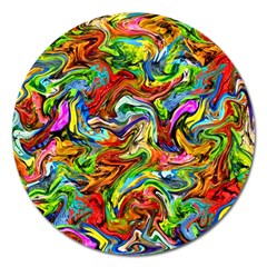 Pattern-21 Magnet 5  (round) by ArtworkByPatrick