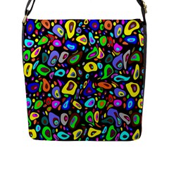 ARTWORK BY PATRICK-Pattern-30 Flap Messenger Bag (L) 