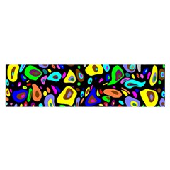 ARTWORK BY PATRICK-Pattern-30 Satin Scarf (Oblong)