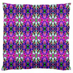 Pattern-32 Large Flano Cushion Case (one Side)